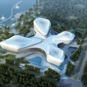 现代文化会展中心3D模型下载